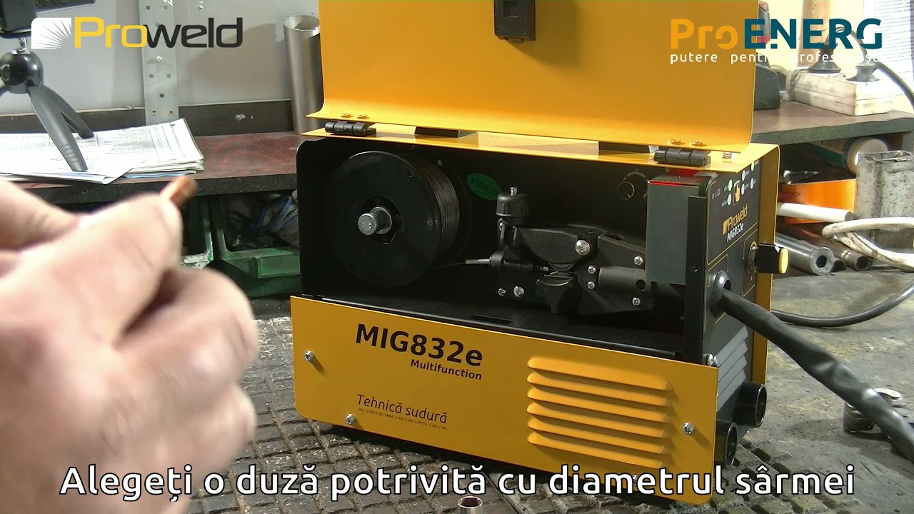 Probe ProWeld MIG 832e multifunctional MIG/MAG, MMA, TIG