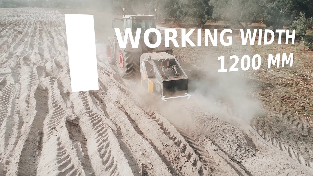 Agri World srl - FPR-120.50 Rock / Stone crusher - Broyeur de pierres - Fresadora