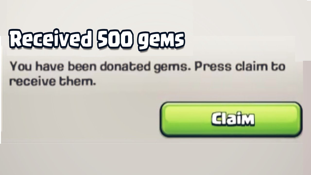 How To Get 500 Gems For Free in Clash of Clans - No Hack No Root