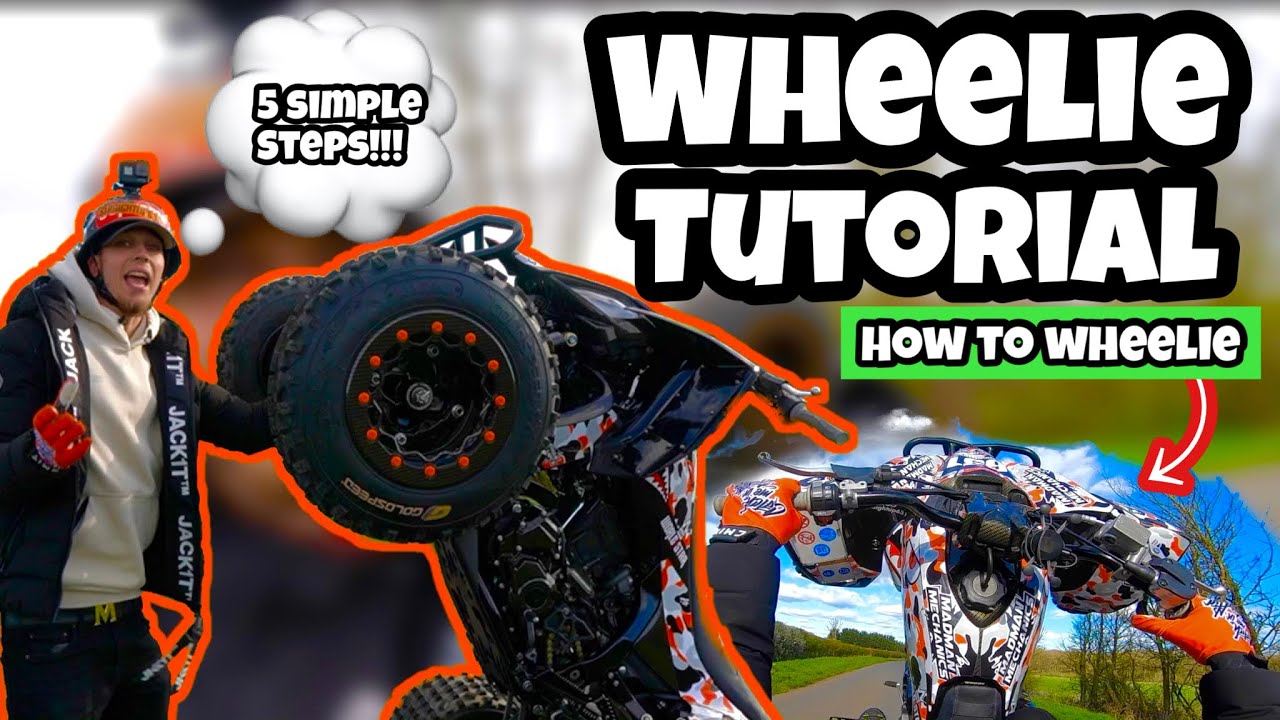 How To Wheelie A Atv In 5 Simple Steps | Atv Wheelie Tutorial *Straightup631*