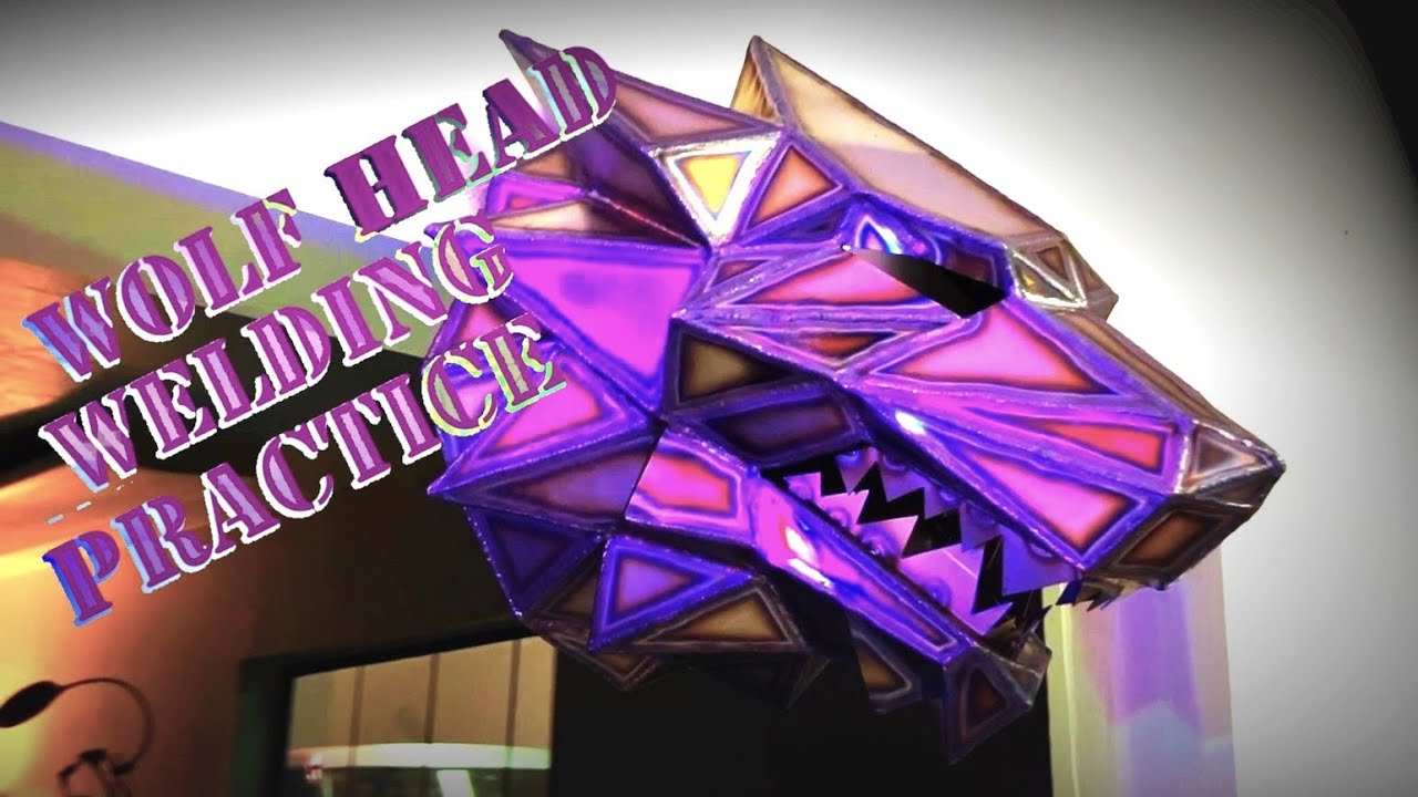 Wolf Head Finished! Amazon TIG Welding Project