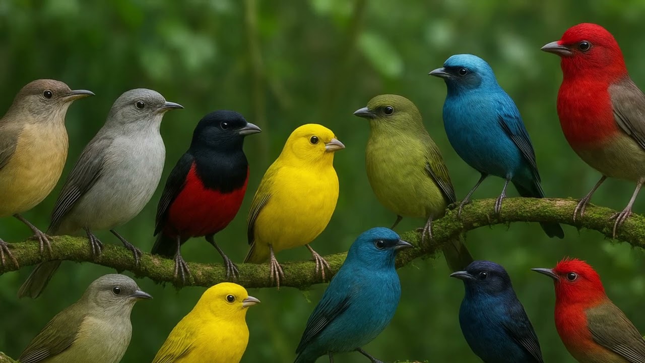Canto de p&aacute;ssaros os mais famosos do Brasil