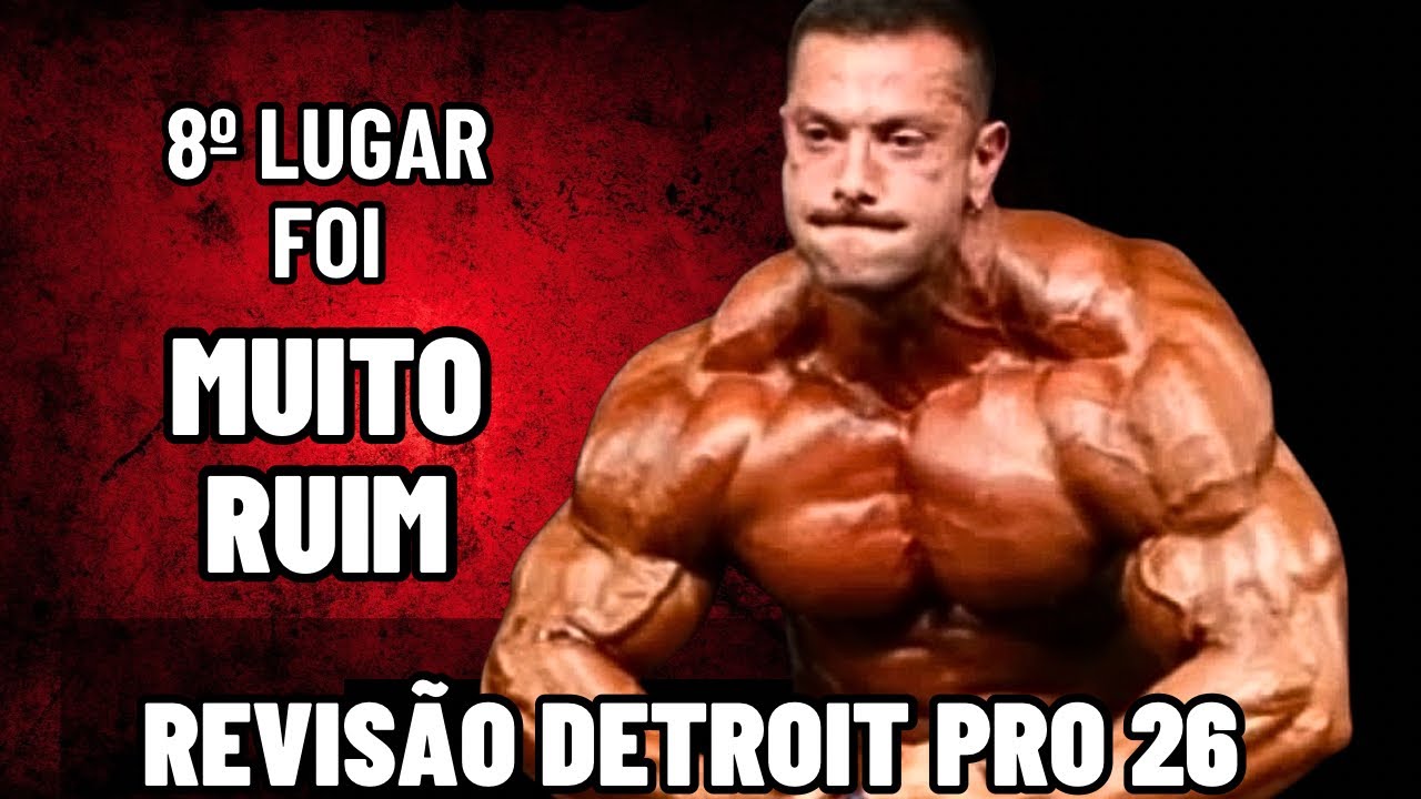 PERES VAI DE FAVORITO A 8º LUGAR NO DETROIT PRO 26