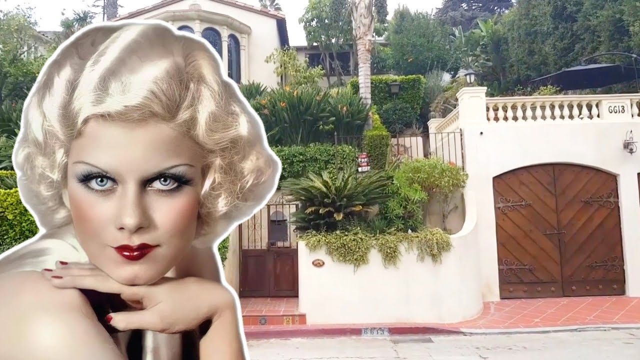 Jean Harlow FAMOUS House Photo Location in HOLLYWOOD HILLS
