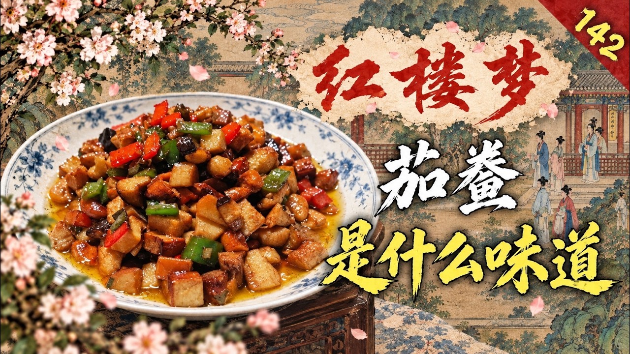 【142】为什么红楼第一菜不好吃？原来它是这个味道 红楼梦41回壹