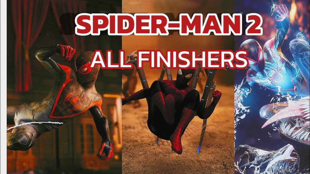 Spider-Man 2: All Finishers