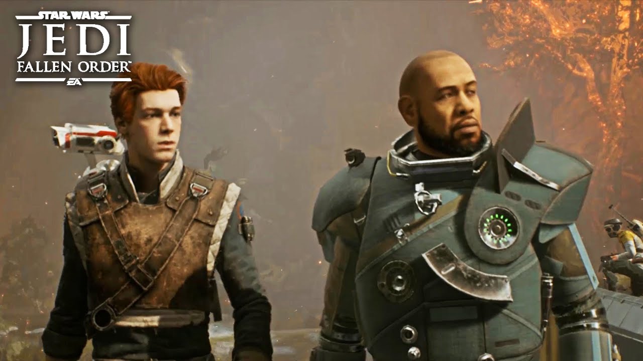 Cal Meets Saw Gerrera - STAR WARS Jedi: Fallen Order
