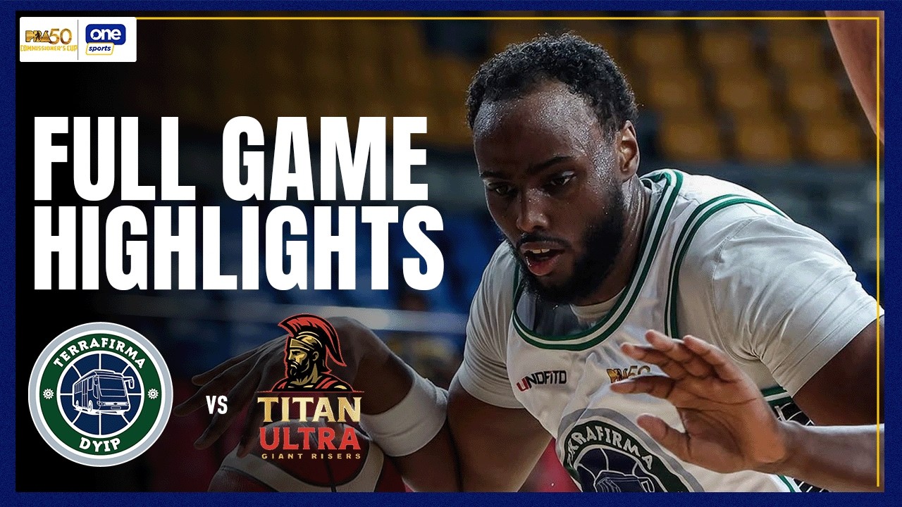 TITAN ULTRA vs TERRAFIRMA | FULL GAME HIGHLIGHTS | PBA SEASON 50 COMMISSIONER’S CUP
