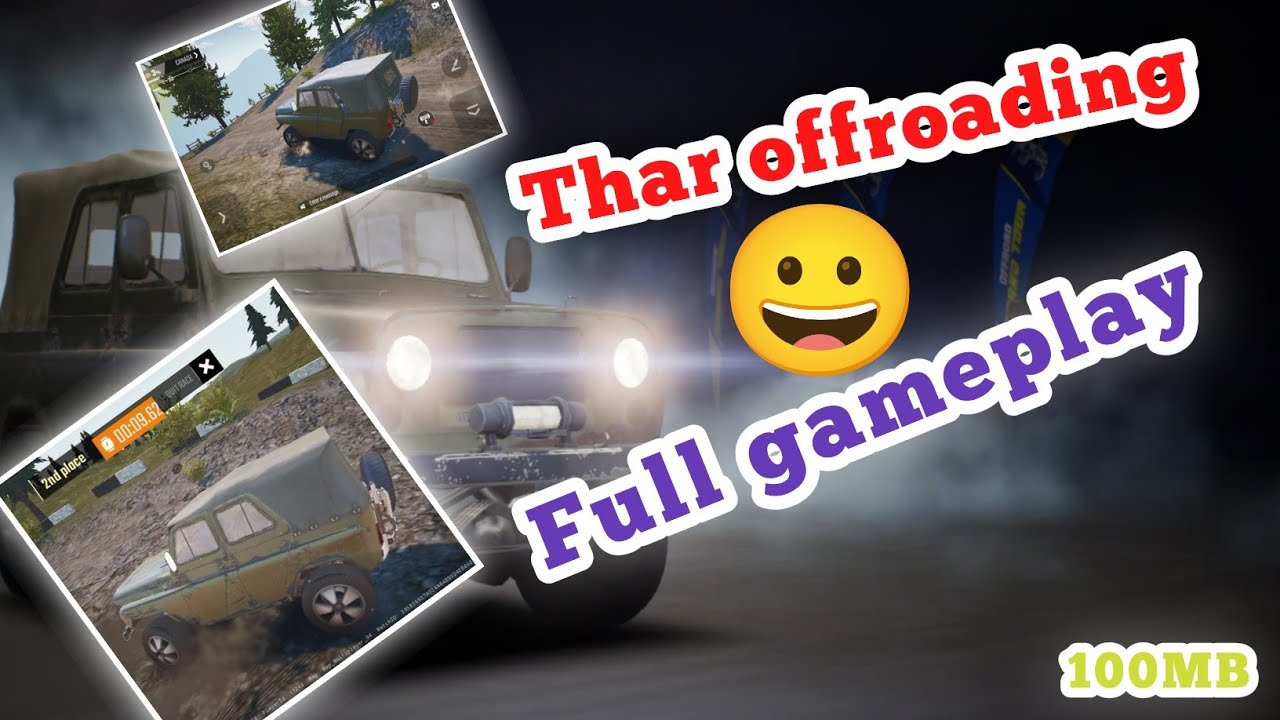 Thar Off-Roading Game | Desert, Mud & Hill Climb Challenge 🚙🔥