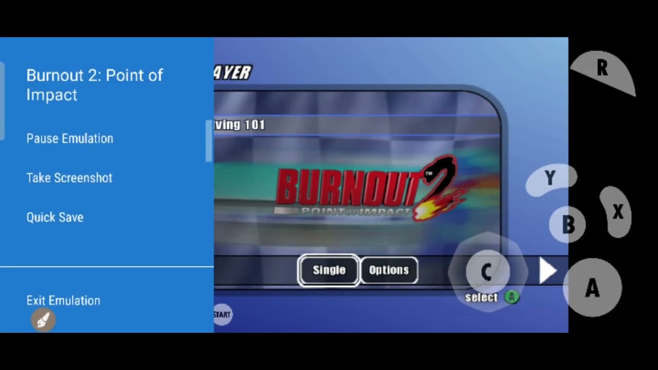 Burnout 2 Point of Impact (How To Setting & Save 100% Download) GameCube Dolphin Emulator v5.0-14344