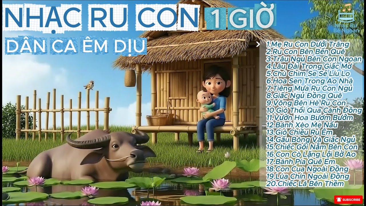 TOP 20 Bài Hát Mẹ Ru | Nhạc Ru Con Ngủ Ngon | Bài Hát Ru Dân Ca Hay | Đếm Cừu Ngủ Ngon | Phần 20