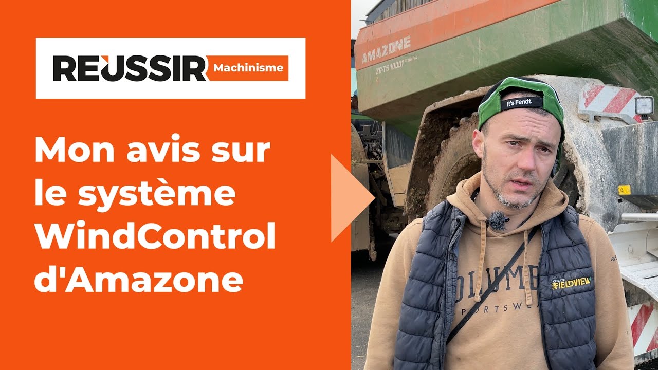 Système Amazone WindControl :  