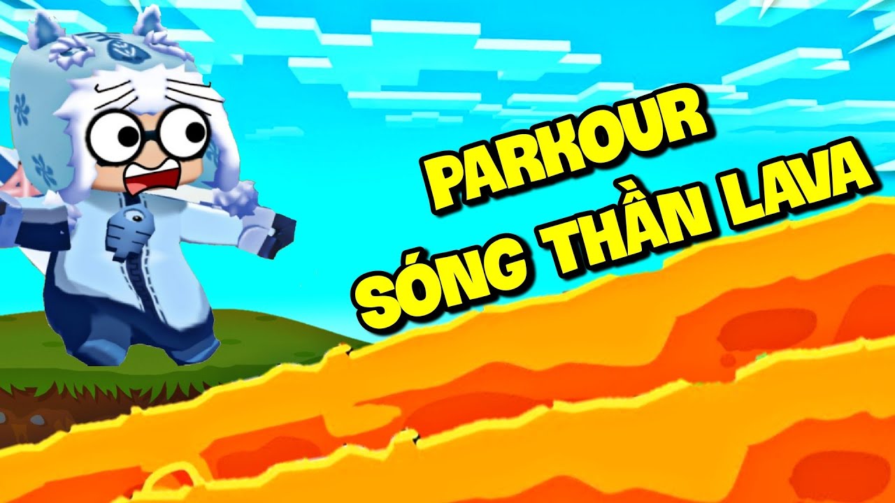 BẠN KHÔNG THỂ DỪNG NHẢY NẾU KHÔNG MUỐN BỊ CHÌM TRONG LAVA *MEOWPEO PARKOUR LAVA TRONG MINI WORLD