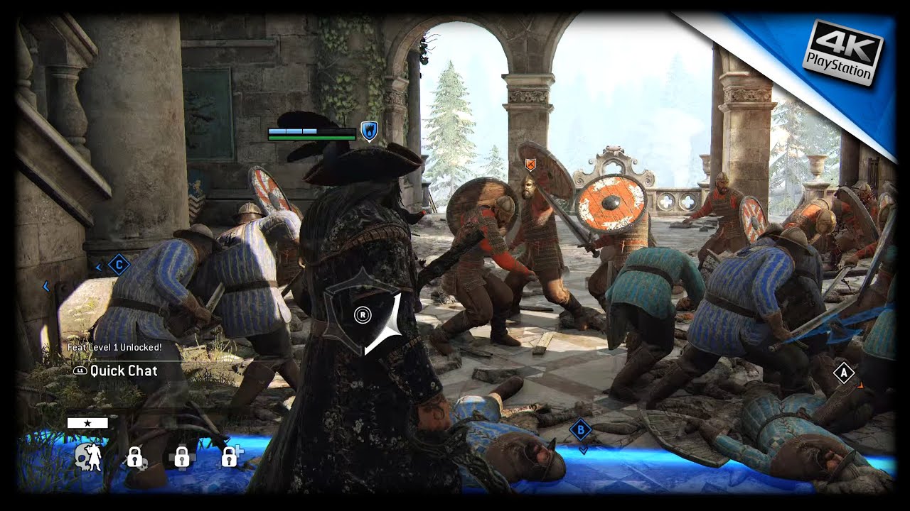 For Honor (PS5) New Pirate Hero 'Captain Coalheart' in Dominion Mode - Gameplay on PS5 Pro