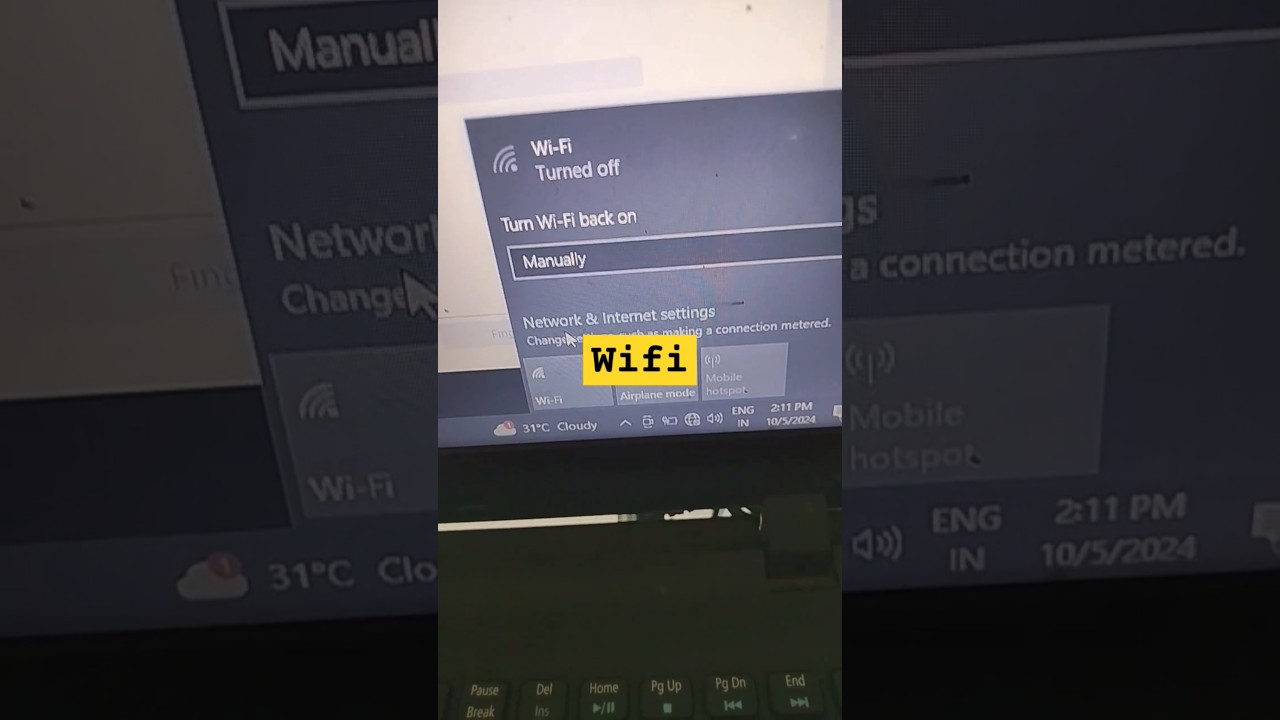 Acer Aspire ES 15 Series Laptop Wifi Ethernet Not Working Problem#macnitesh#keyboardtricks#2024