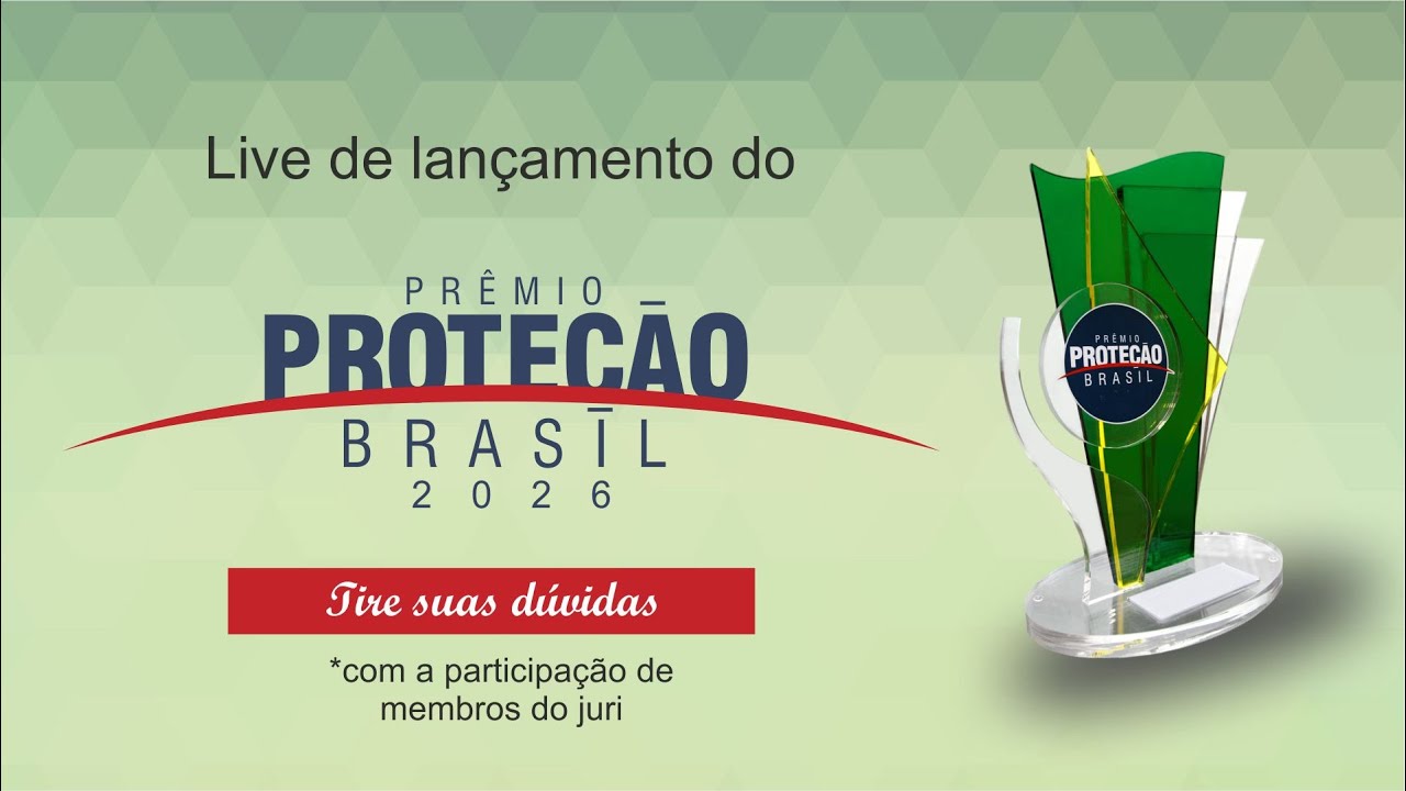 Live de Lançamento do Prêmio Proteção Brasil 2026