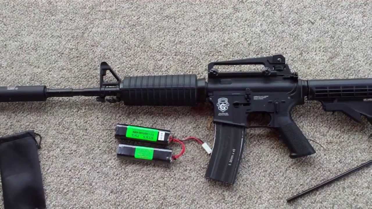 G&G GR16 EBB Combat Machine Full detail review Part 1 (M4A1) Airsoft AEG