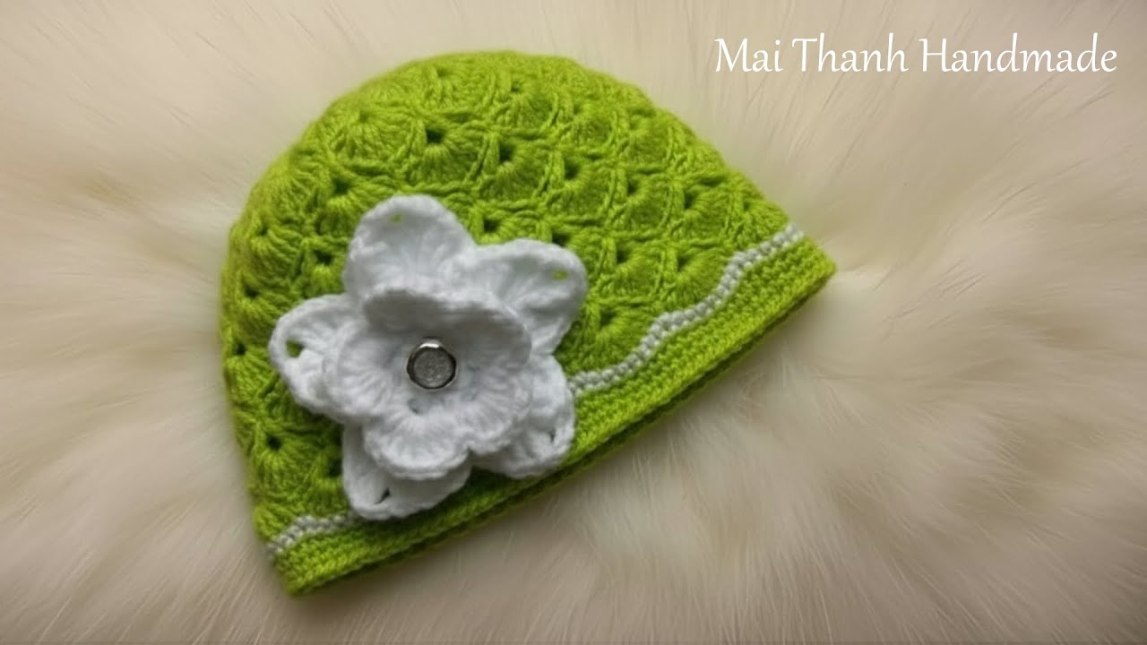Crochet Beanie Hat: Handmade Warmth for Your Soul 🌸🍃Easy Crochet for Beginners