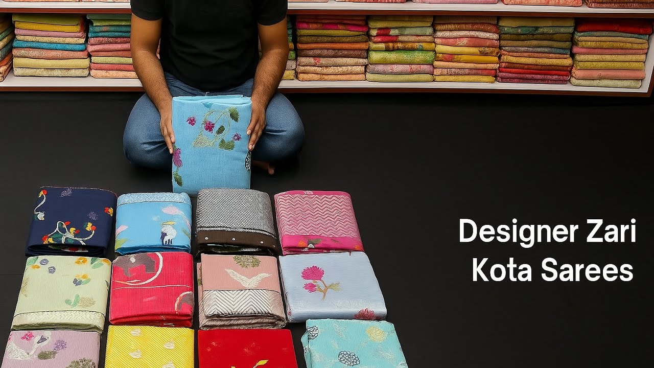 Designer Buta Saree | 9509611499 | Zari Kota Saree