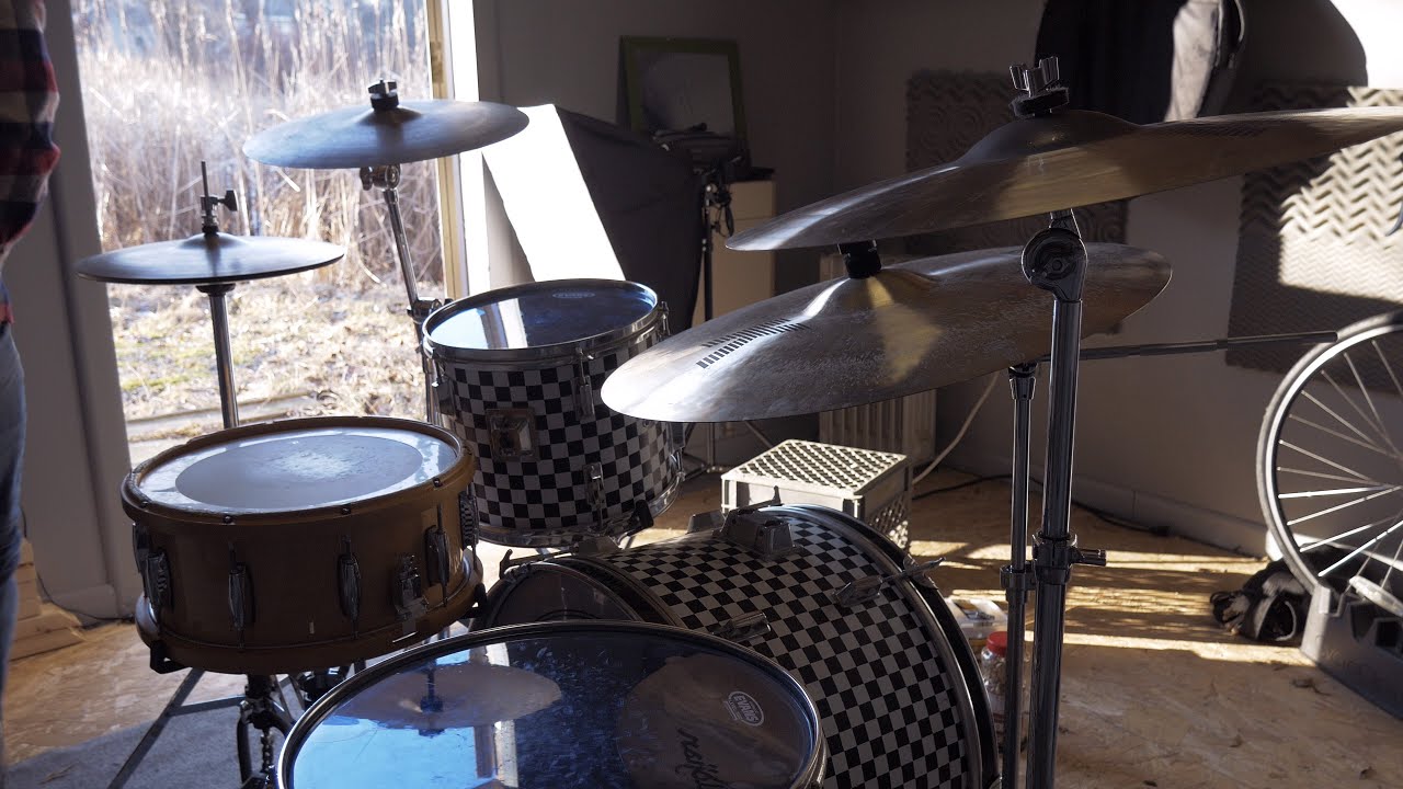 Setting Up A Drum Set | ASMR
