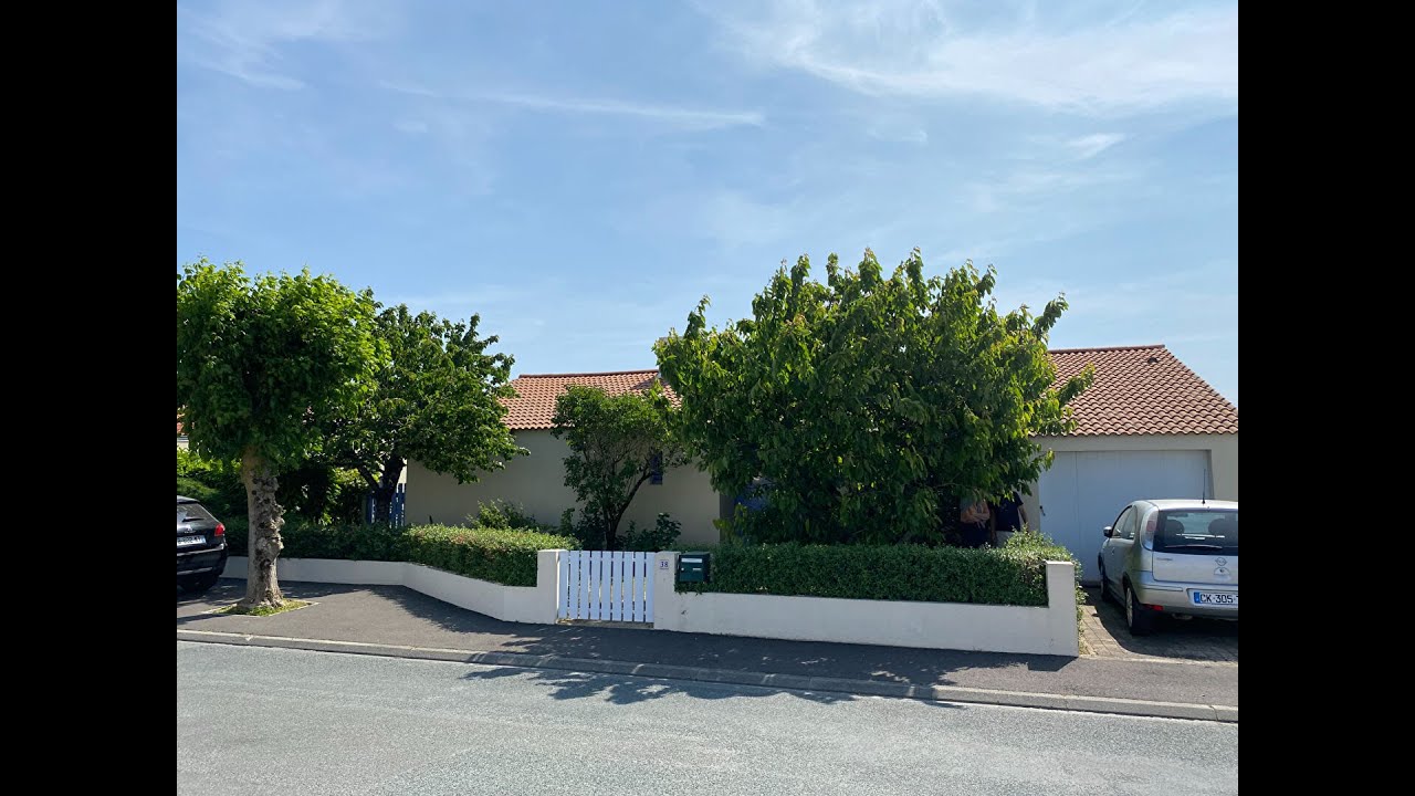 Vendée ,Saint Gilles Croix de Vie, Belle maison 3 chambres sur magnifique jardin arboré : 12144