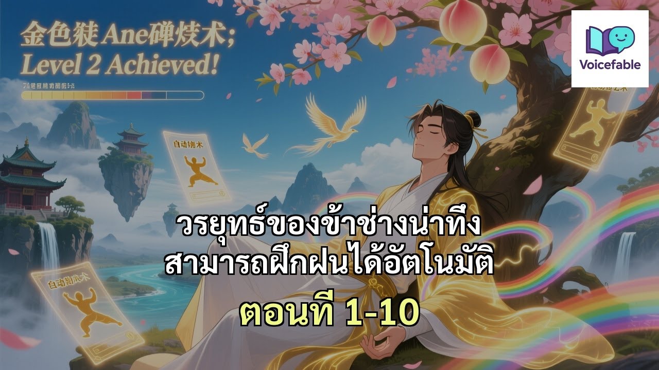 [นิยายเสียง] วรยุทธ์ของข้าช่างน่าทึ่ง สามารถฝึกฝนได้อัตโนมัติ ตอน 1-10