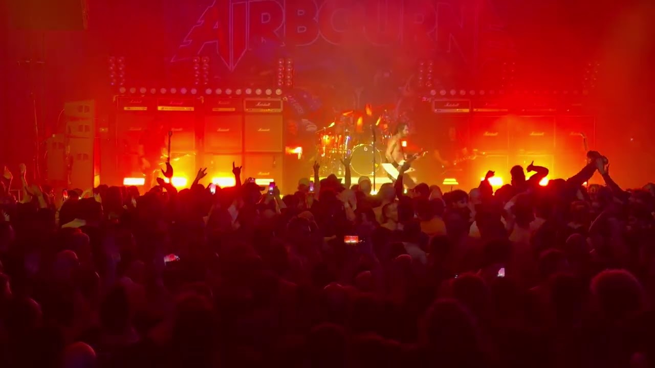 Live concert Airbourne Milan “Running wilde” 14/03/26