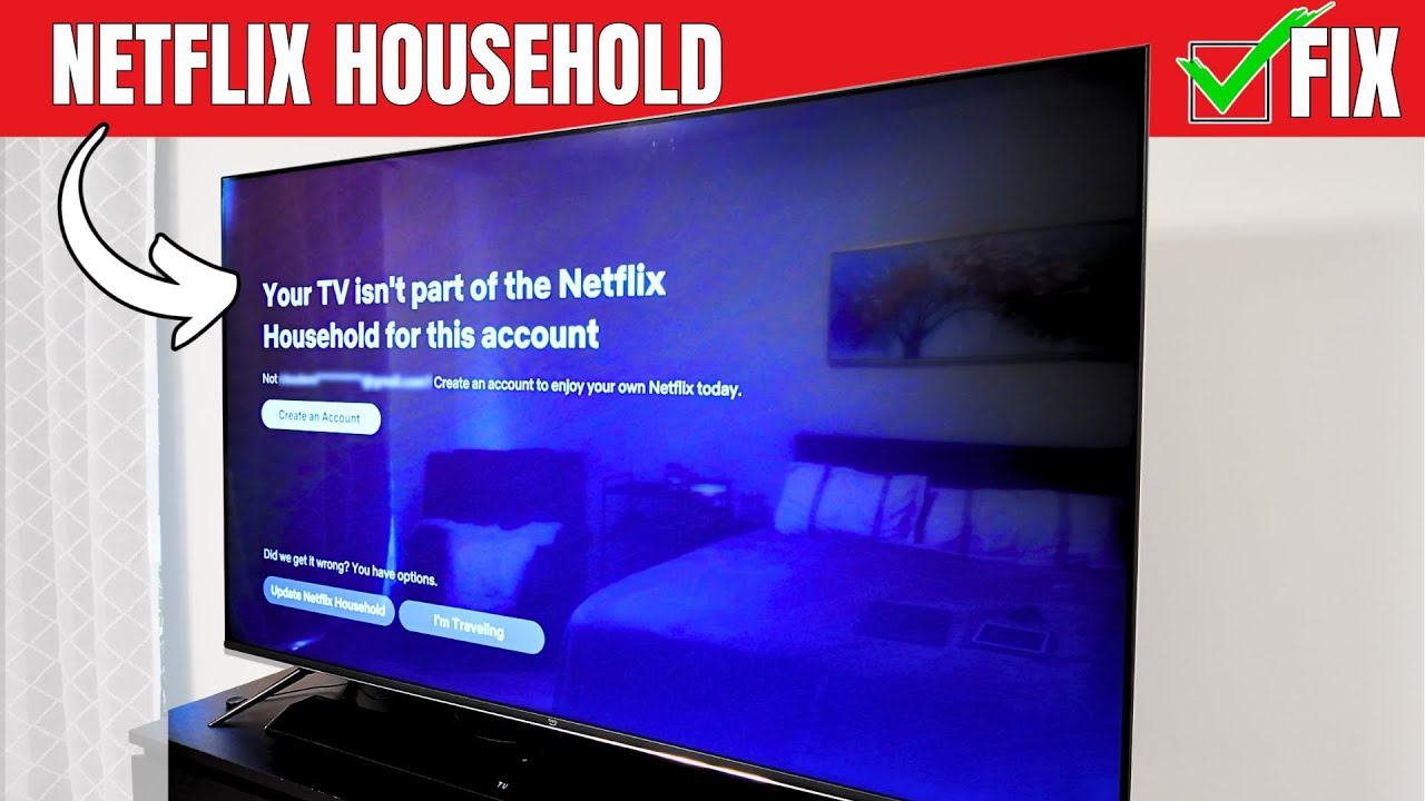 Netflix не входит в ваш список домашних услуг. Почему Netflix постоянно выгоняет меня?