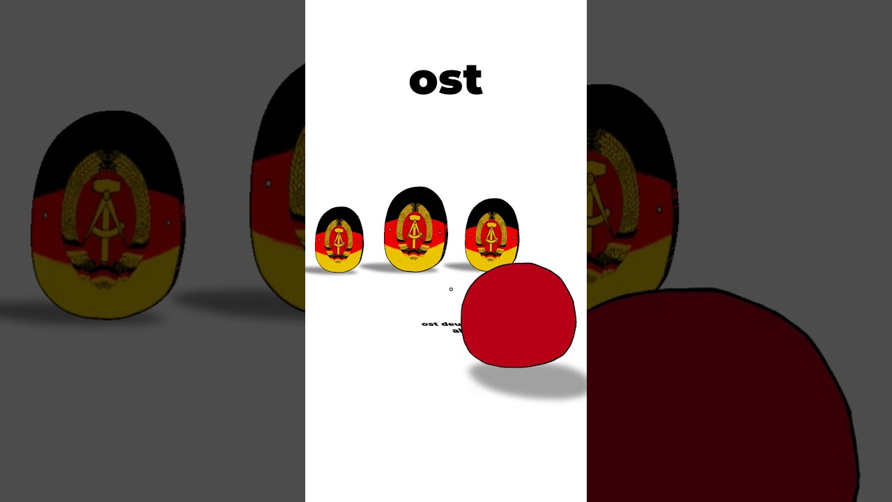 восточногерманский митоз 🇩🇪🇩🇪 | #countryballs