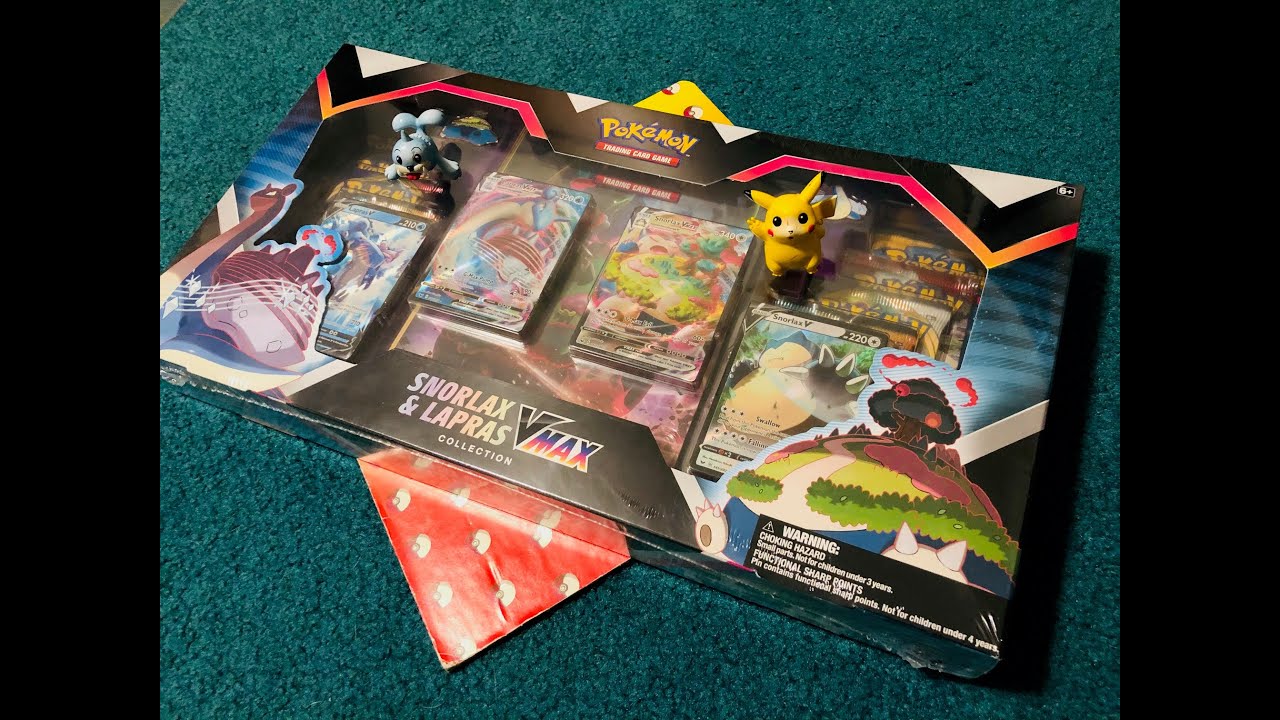 SNORLAX AND LAPRAS VMAX COLLECTION UNBOXING