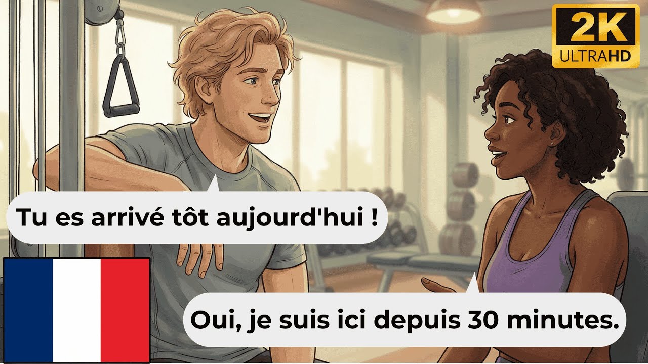 6 Gym Conversations You Need To Listen | Learn French Fast Without Going to School