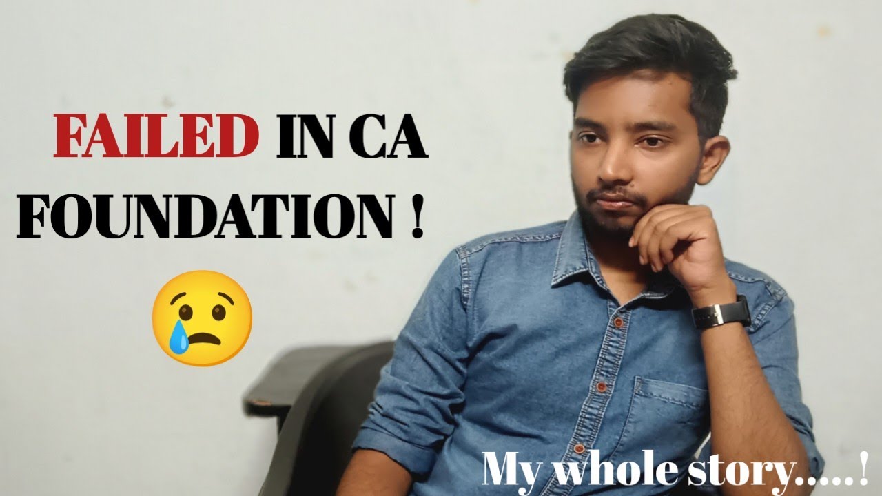 Again Failed in CA Foundation but....! 😢#cafoundation#motivation#Jan26#failure 