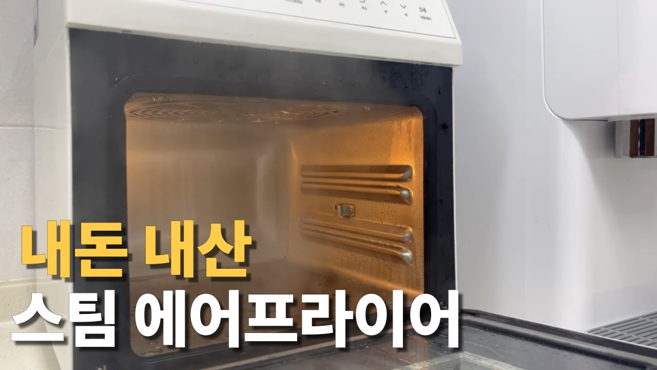 고르고 고른 내돈내산! 스팀 에어프라이어!