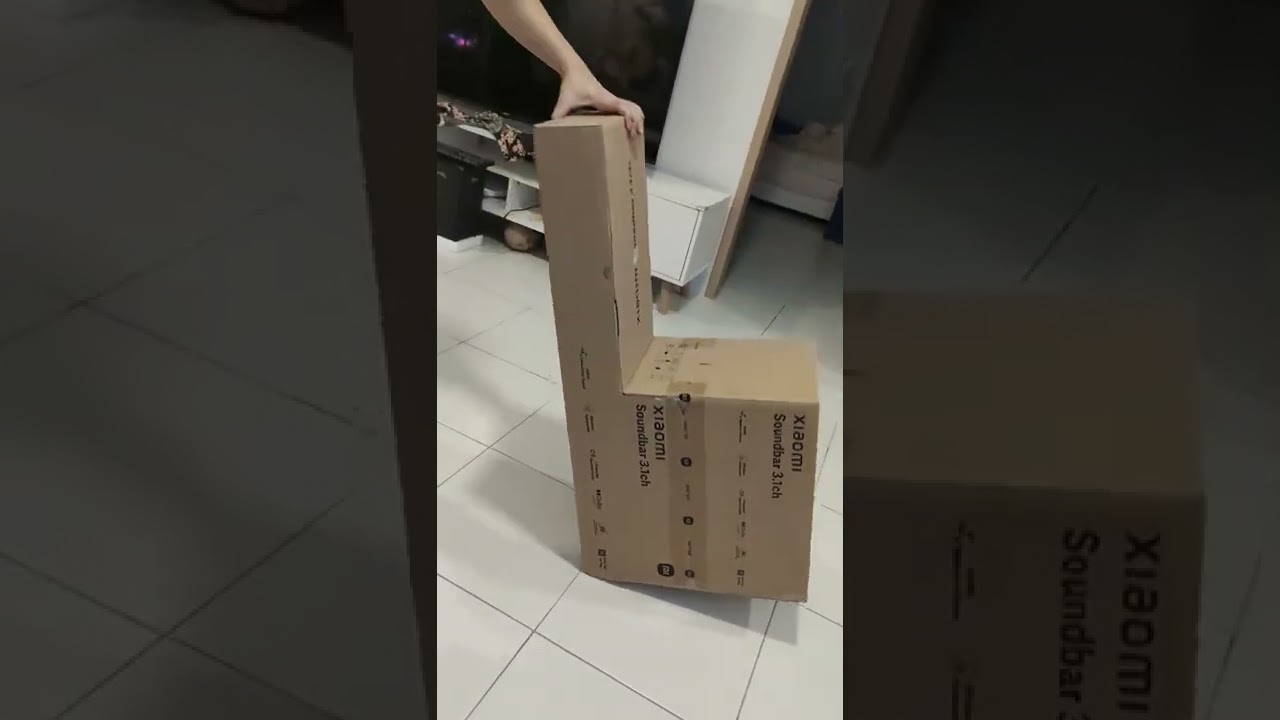 Unboxing New Xiaomi 3.1 Soundbar woohoo~