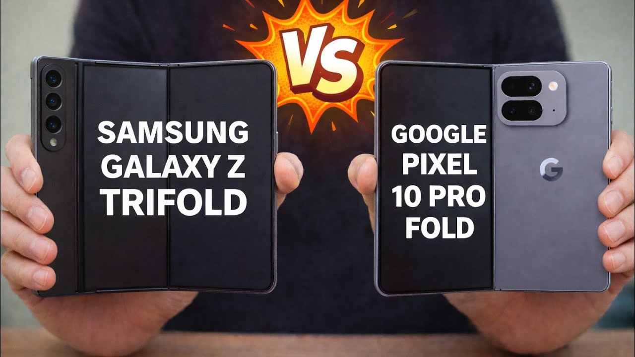 Samsung Z Trifold vs Pixel 10 Pro Fold 🔥 The Foldable Battle Just Got CRAZY⚡