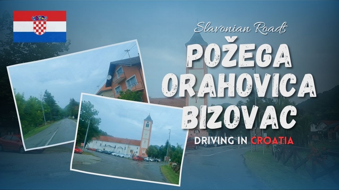 Vožnja kroz Slavoniju - Požega, Velika, Orahovica, Našice i Bizovac (30. srpnja 2023)