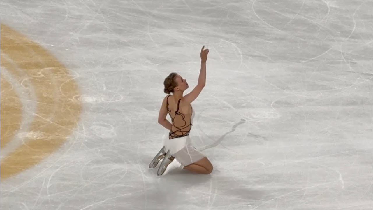 Anastasiia GUBANOVA fs fancam | ISU Figure Skating Grand Prix Cup of China 2025