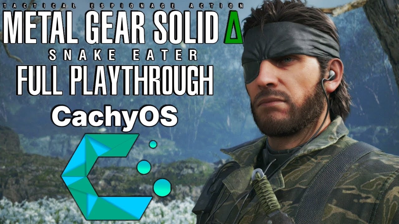 Metal Gear Solid Delta Full Playthrough on CachyOS