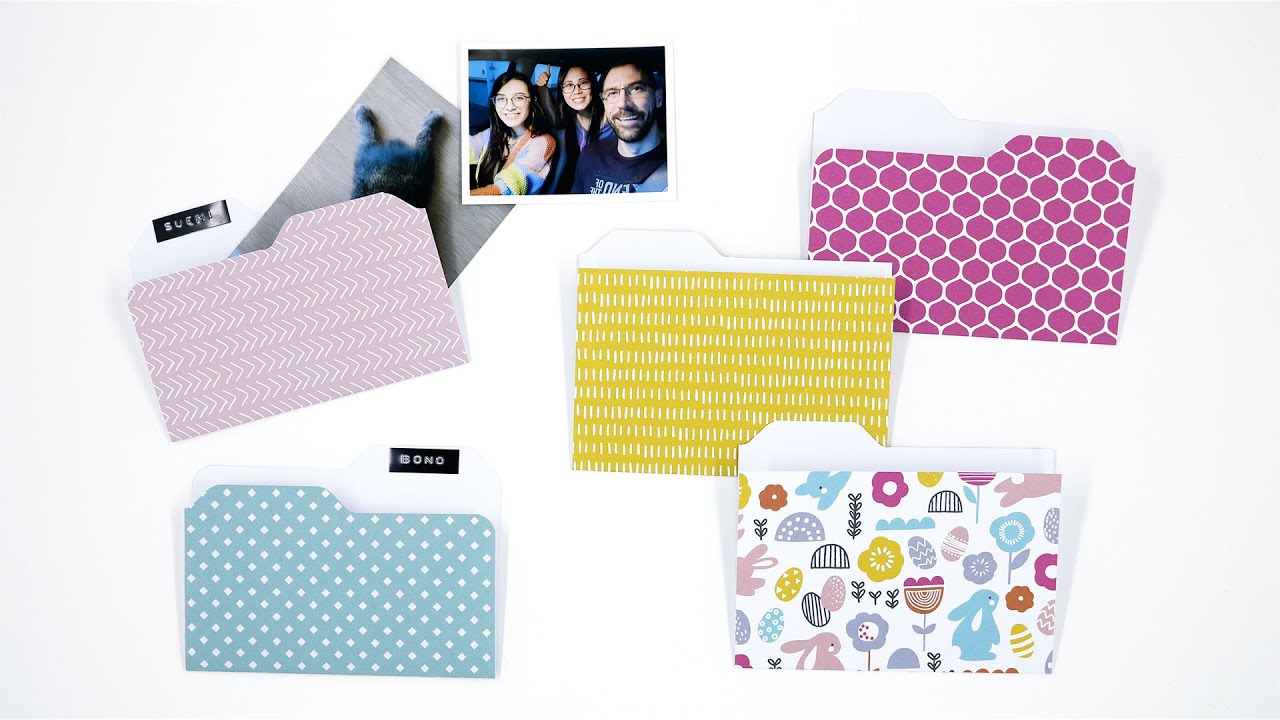 Como fazer mini pastas com a Envelope Punch Board