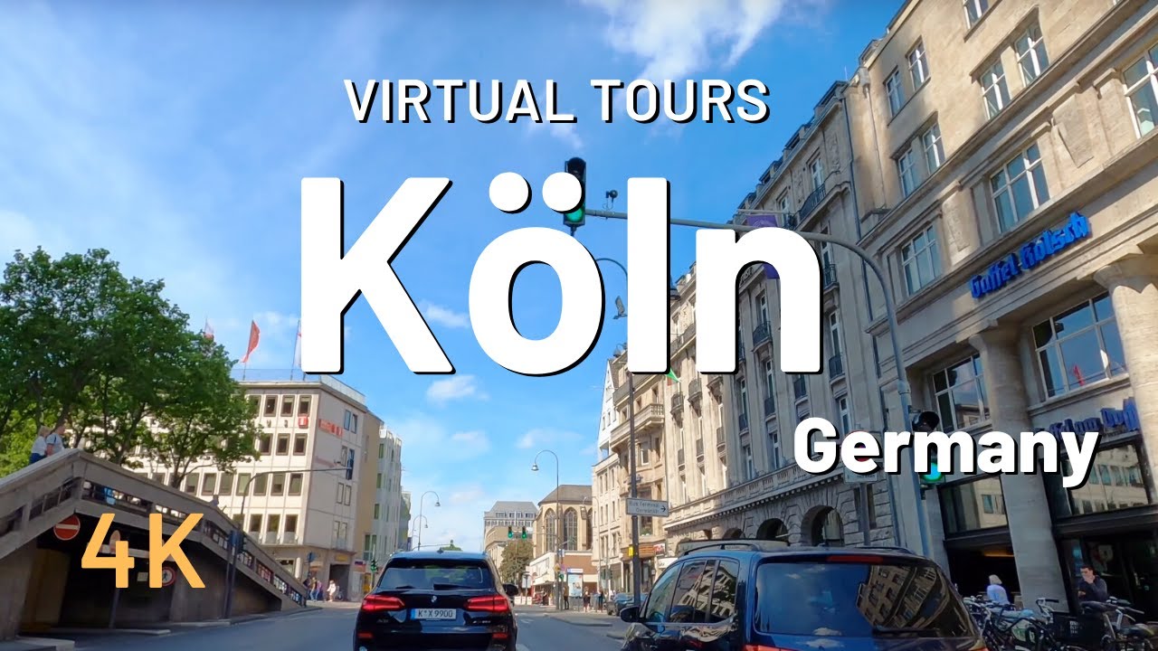 KÖLN / COLOGNE driving tour 🇩🇪 Germany 4K Video Tour Köln