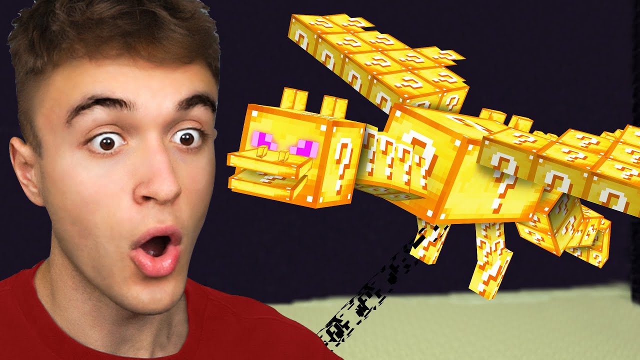 Minecraft, ali Ceo Svet je LUCKY BLOCK...