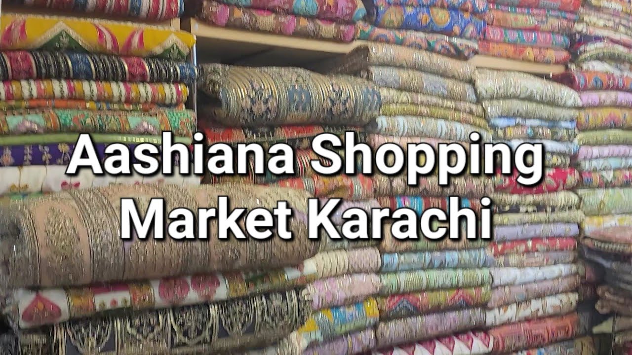 Aashiana Shopping Market Karachi 
