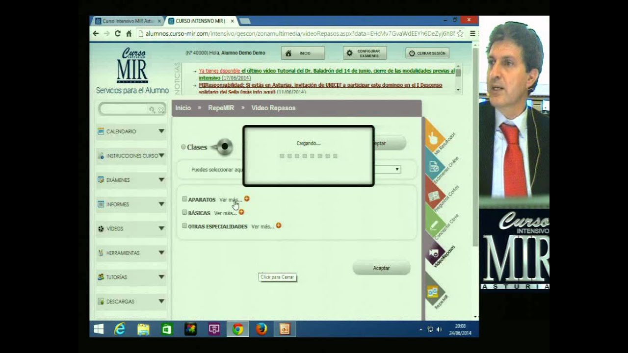 VIDEO CLASES. Curso MIR Asturias