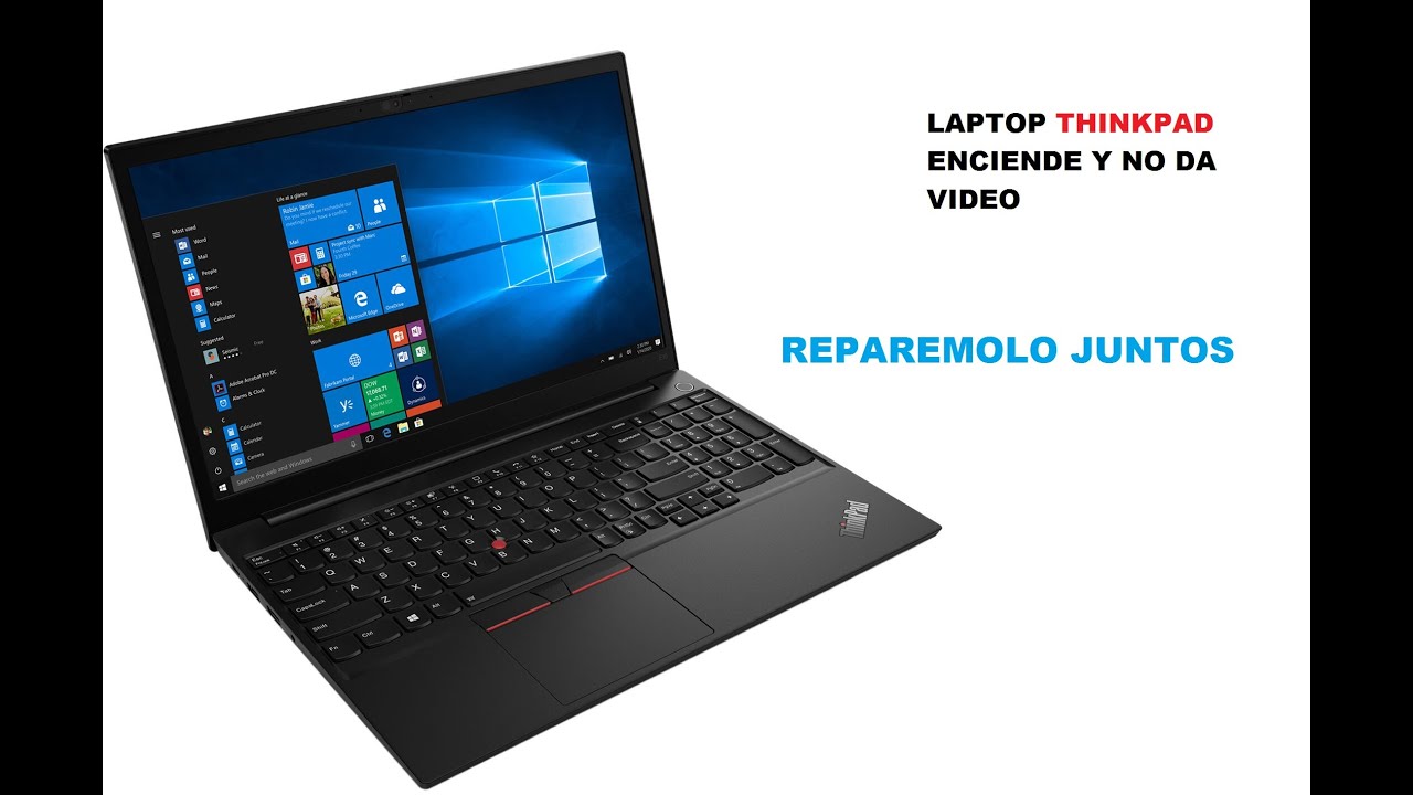 LENOVO THINKPAD enciende no da video -reparación con herramientas sencillas