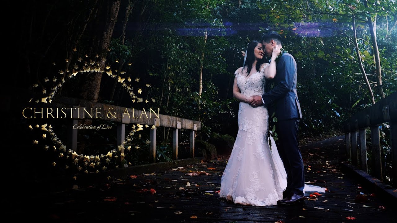 Ko'olau Ballroom Wedding l Oahu, Hawaii | Christine + Alan