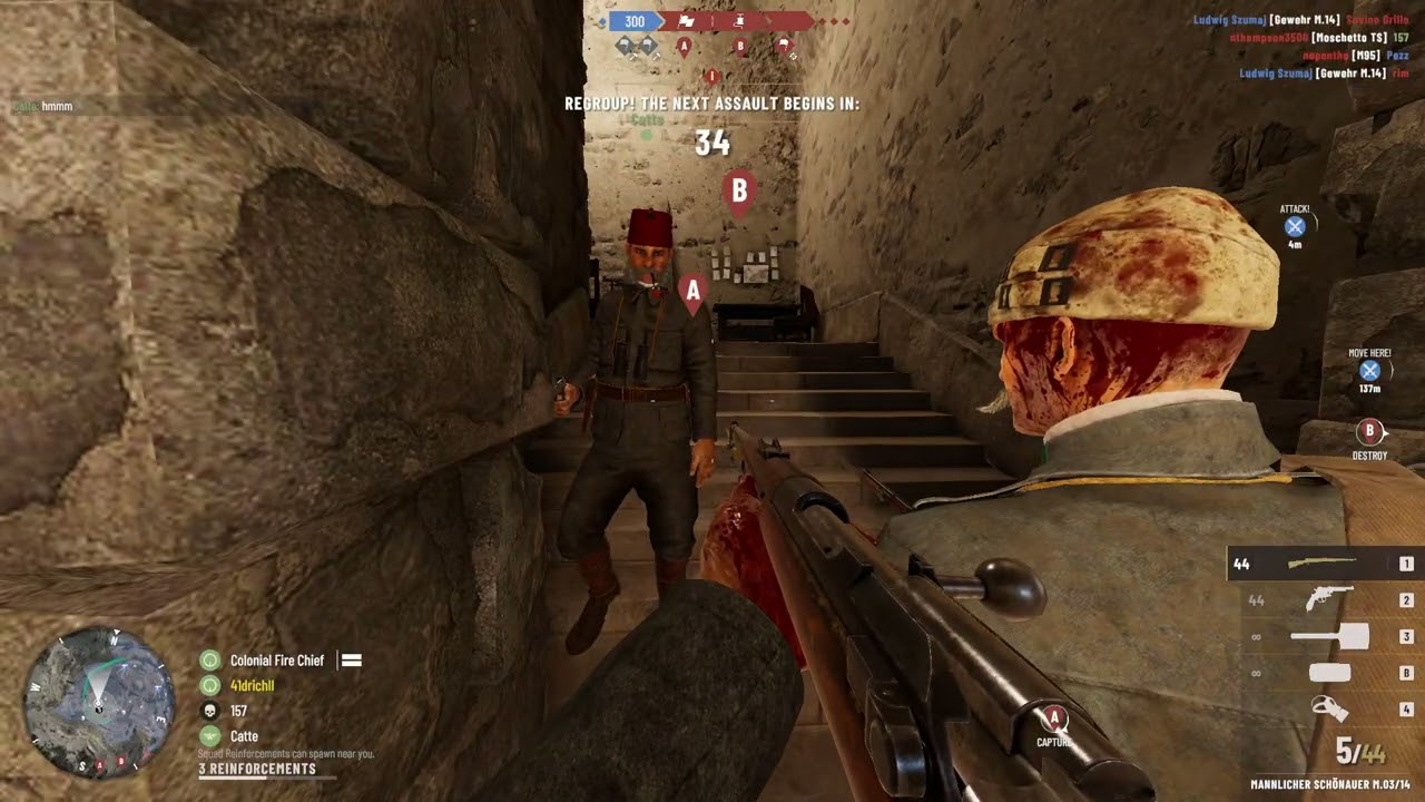 V - Offensive Cengio Gameplay (03/03/2026) - US [Mountaineer / Marksman / Rifleman / Assault]