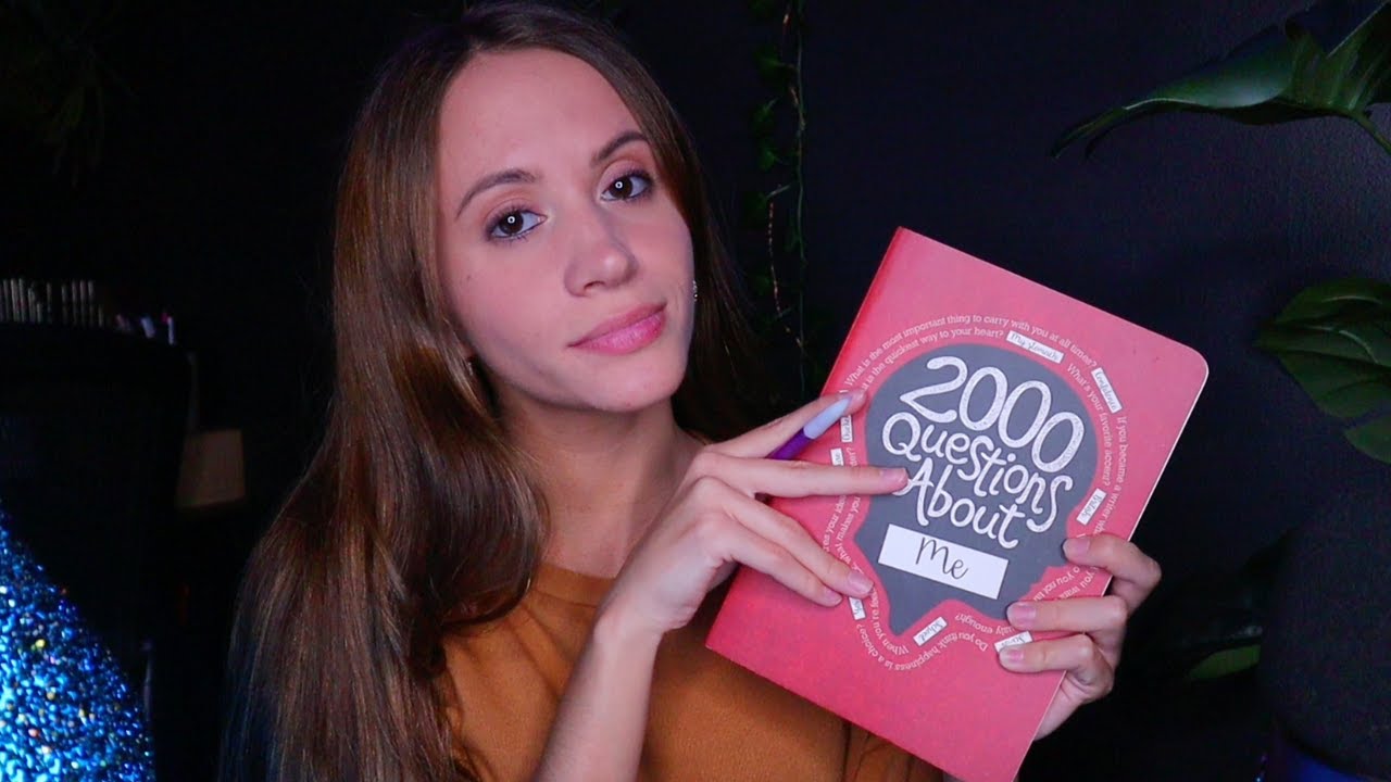 ASMR / Asking You Personal Questions (whispering and writing)
