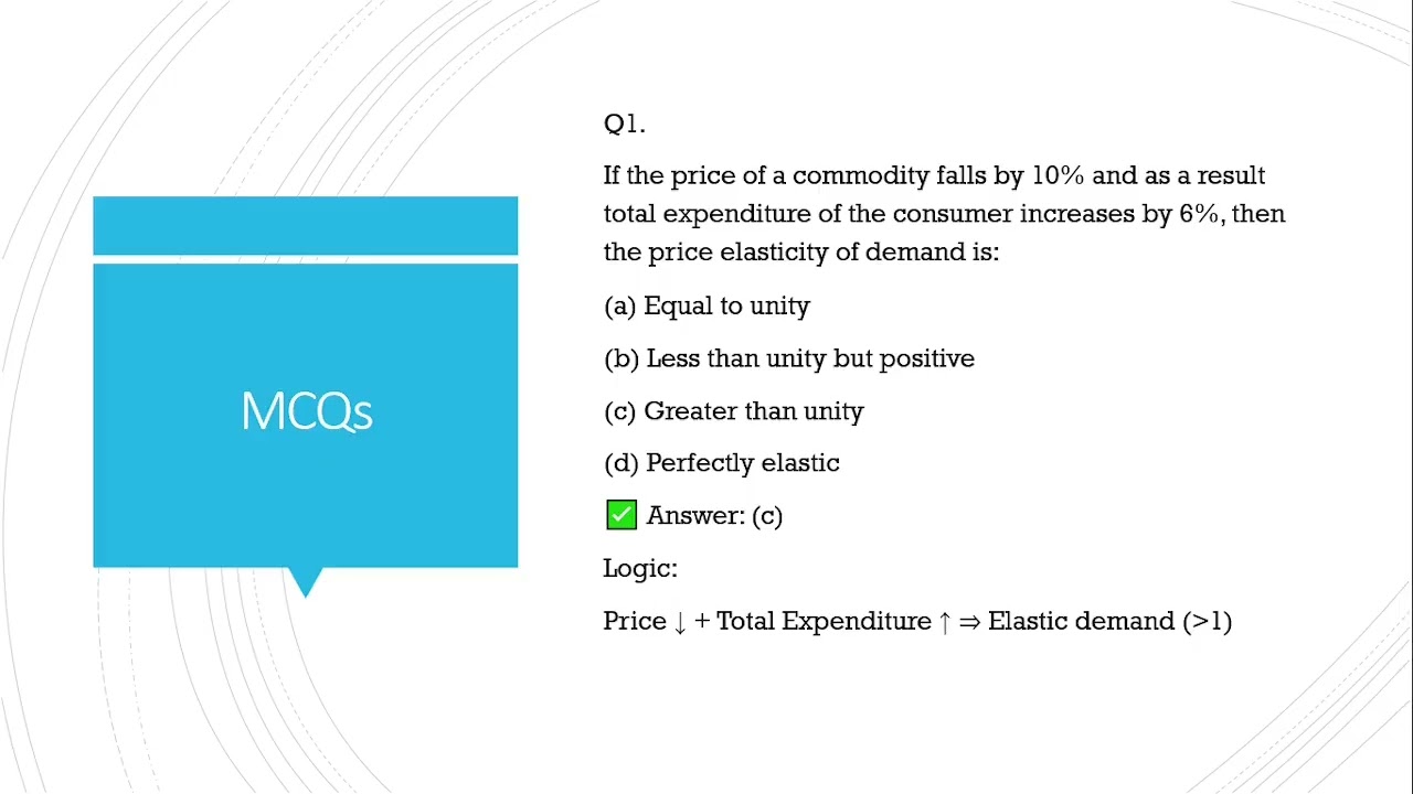 Law Of Demand | Price Elasticity | UGC NET Commerce | Business Economics Unit 3 GSET | SET