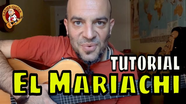 Como tocar EL MARIACHI de la pelicula DESPERADO en GUITARRA | Tutorial Fácil