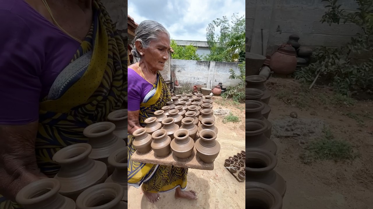 Clay pot Making #shorts #skill